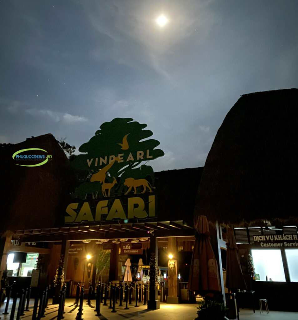 Cổng Night Safari Phú Quốc